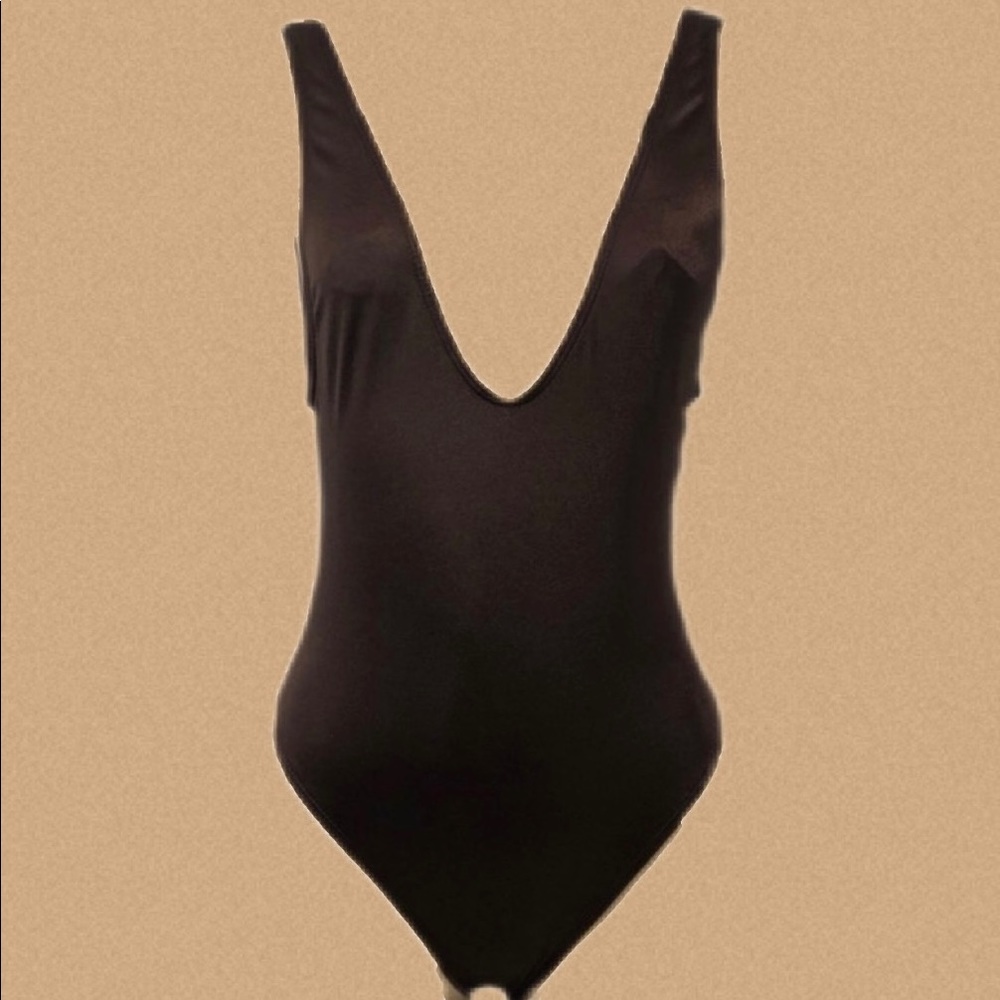 BastaSurf Swimsuit One Piece Brown Iconic Retro Style